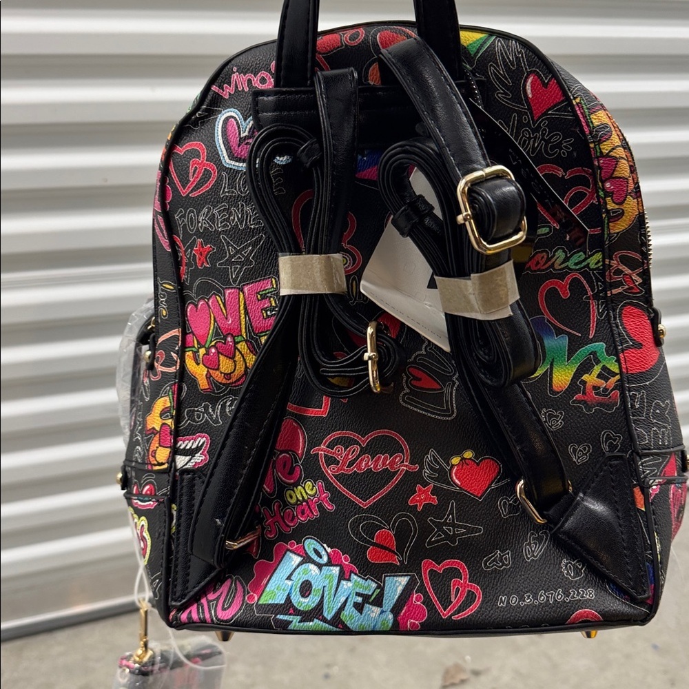 Love Backpack Set In Black - Picture 11 of 14